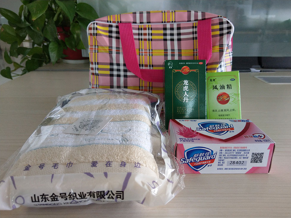 奧聯(lián)夏日送清涼，工會關(guān)愛潤心田